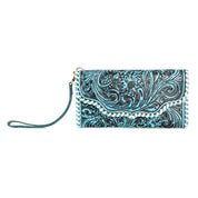 Desert Roses Turquoise Wallet