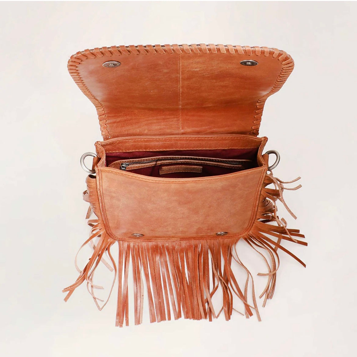 Luciana Tassel Fringed Purse