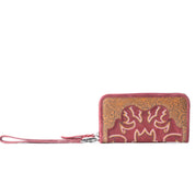 Electric Desert Red Wallet