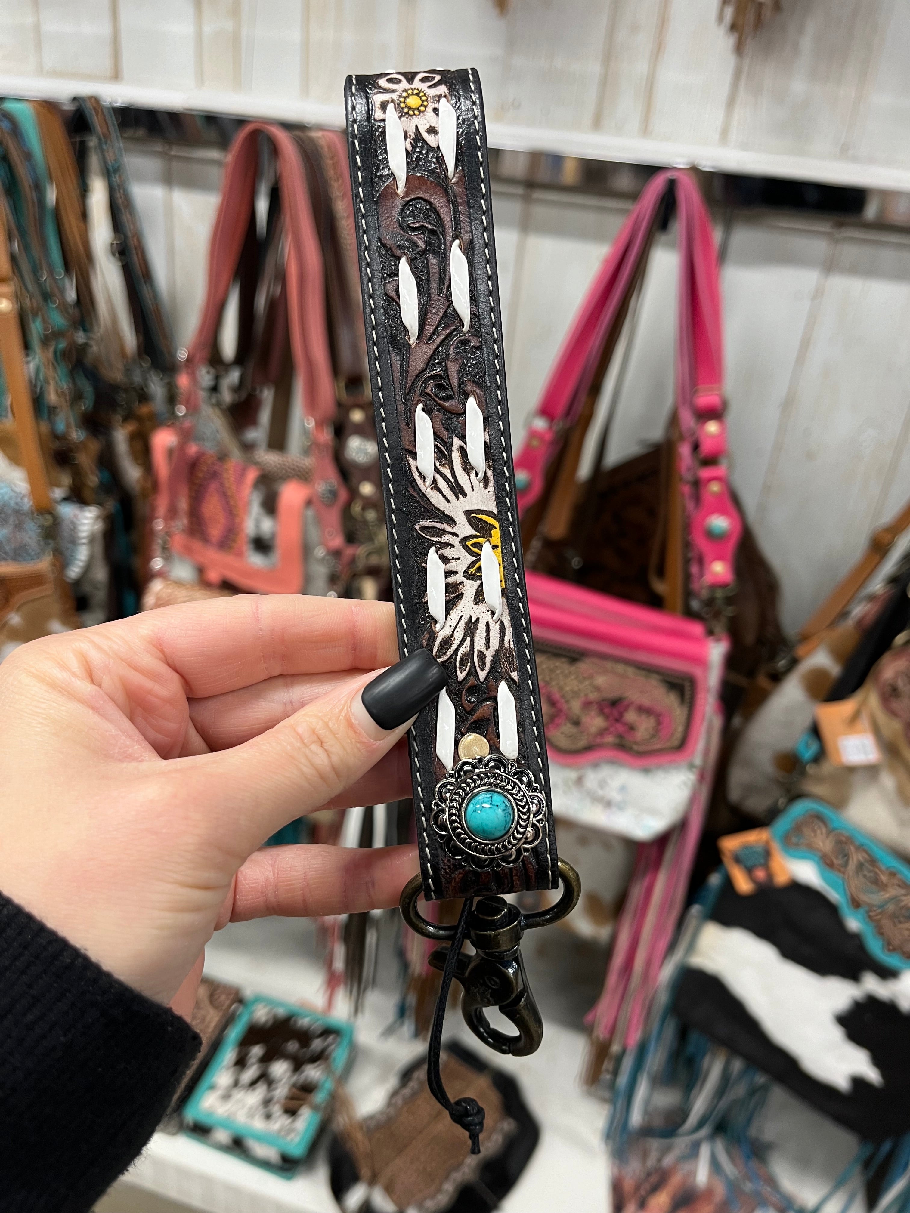 Eagle Range Key Wristlet