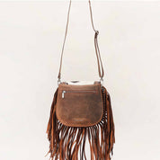 Desert Dahlia Fringe Purse