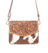 Bridle Blossom Amber Fringed Purse