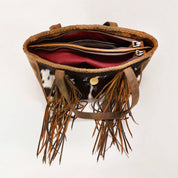 Hide and Fringe Purse