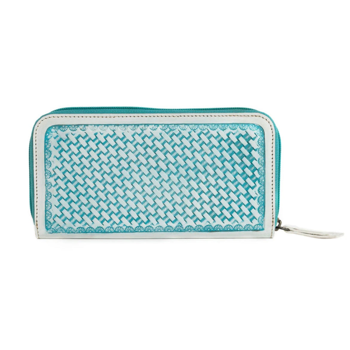 Steerhollow Canyon Frosted Turquoise Wallet