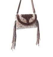 Stonedrop Ridge Honey Fringed Purse