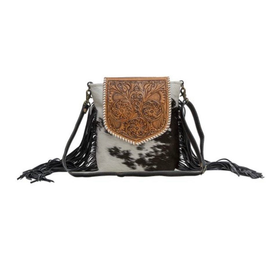 Ritzy Rift Fringe Purse