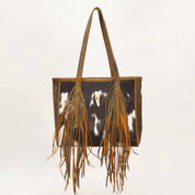 Hide and Fringe Purse