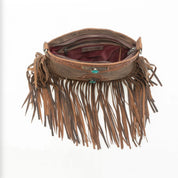 Mojave Tassel Leather Fringed Purse