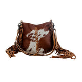 Edgy Fringed Purse
