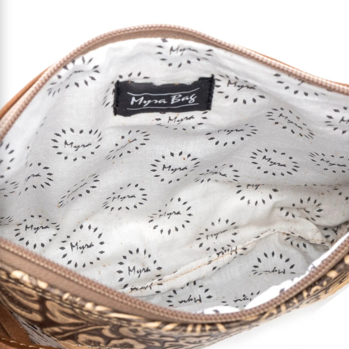 Mescalaro Hill Gold Fringe Purse
