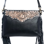 Chaparral Black Fringe Purse