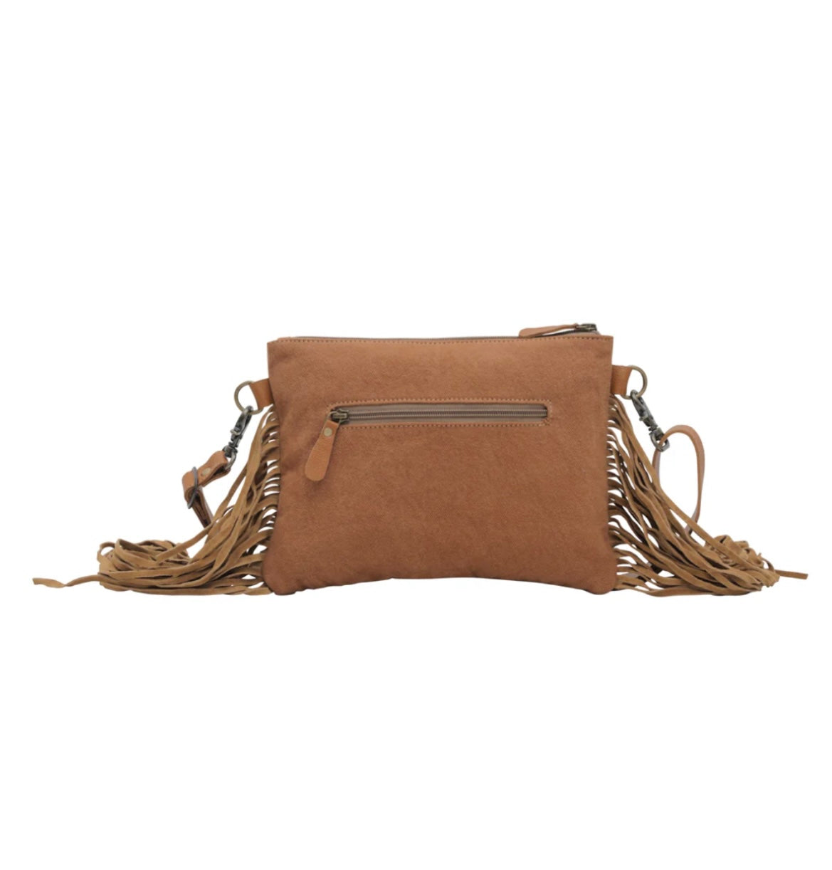 Dusty Fringe Purse