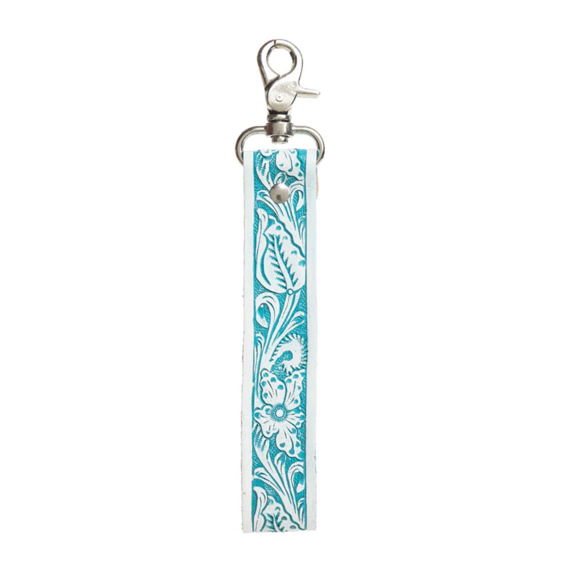 Tampico Turquoise Key Wristlet
