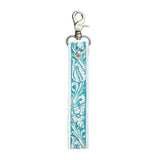 Tampico Turquoise Key Wristlet