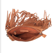 Lucky Charm Leather Brown Purse