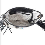 Paradox Leather Fringed Purse