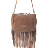 Wildhide Desert Mocha Fringe Purse