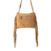 Timber Trail Bronze Fringe Purse