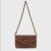 Loyal West On The Go Mini Leather Chain Bag