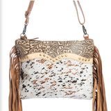 Mescalaro Hill Gold Fringe Purse