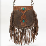 Mojave Tassel Leather Fringed Purse