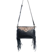 Chaparral Black Fringe Purse