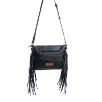 Chaparral Black Fringe Purse