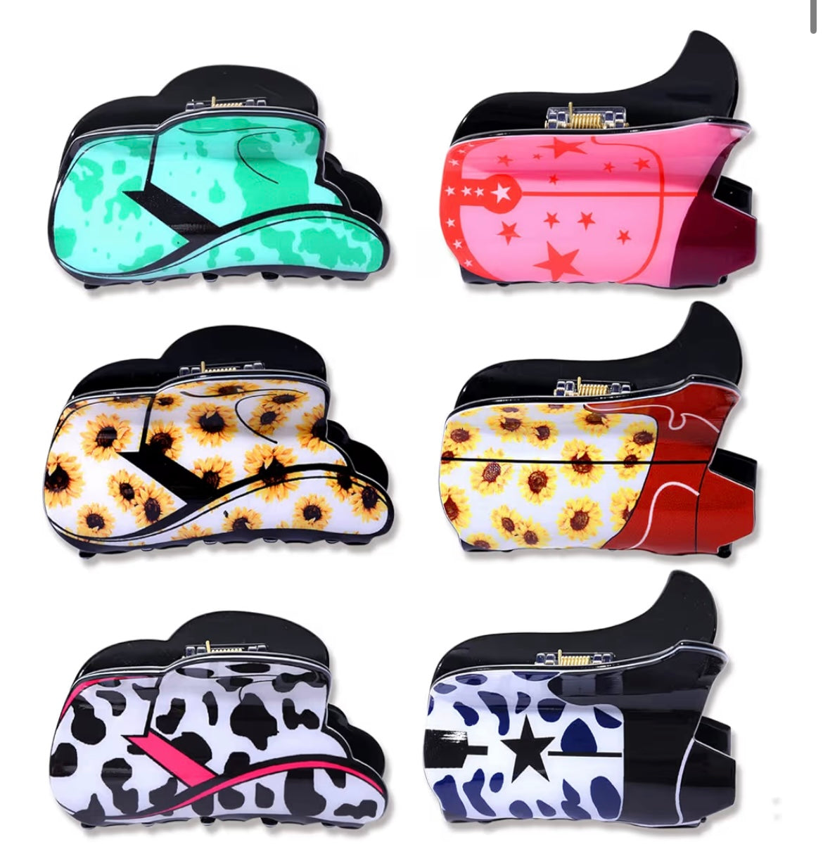 Mystery Western Claw Clip