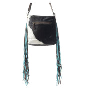 Sapphire Crown Fringe Purse