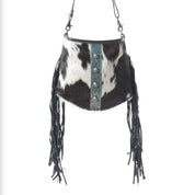 Paradox Leather Fringed Purse