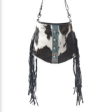 Paradox Leather Fringed Purse