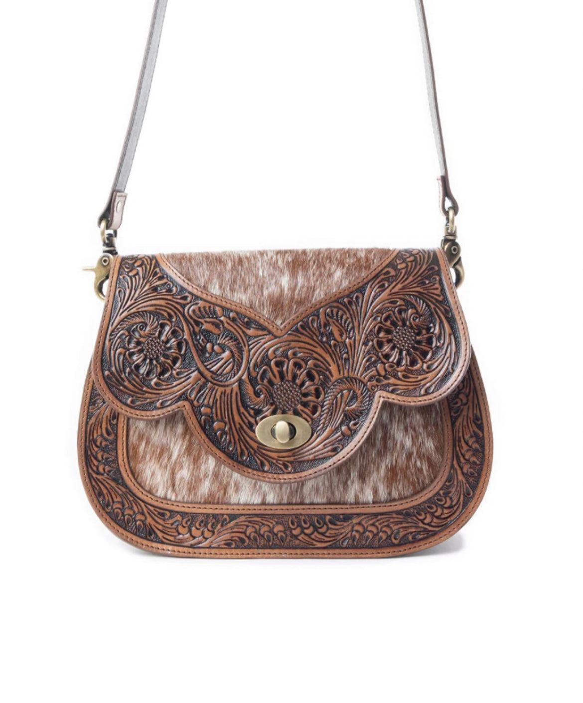 Open Vistas Fringed Purse