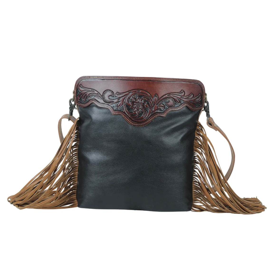 Blue Moon Fringe Purse