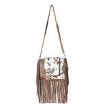 Wildhide Desert Mocha Fringe Purse
