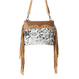 Timber Trail Bronze Fringe Purse