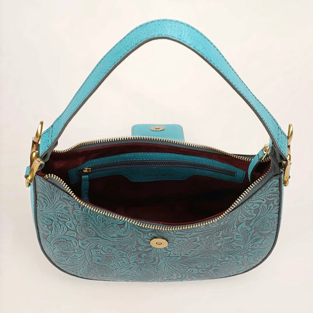Hobo Turquoise Flora Purse