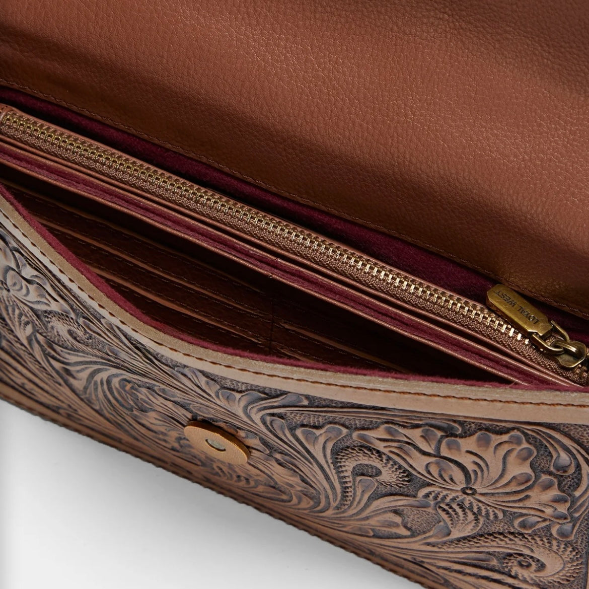 Loyal West On The Go Mini Leather Chain Bag