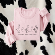 Western Sweater - Ducks