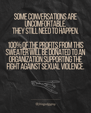 Have a hard conversation today - SWEATER