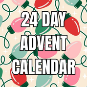 24 Day Advent Calendar - Western Edition