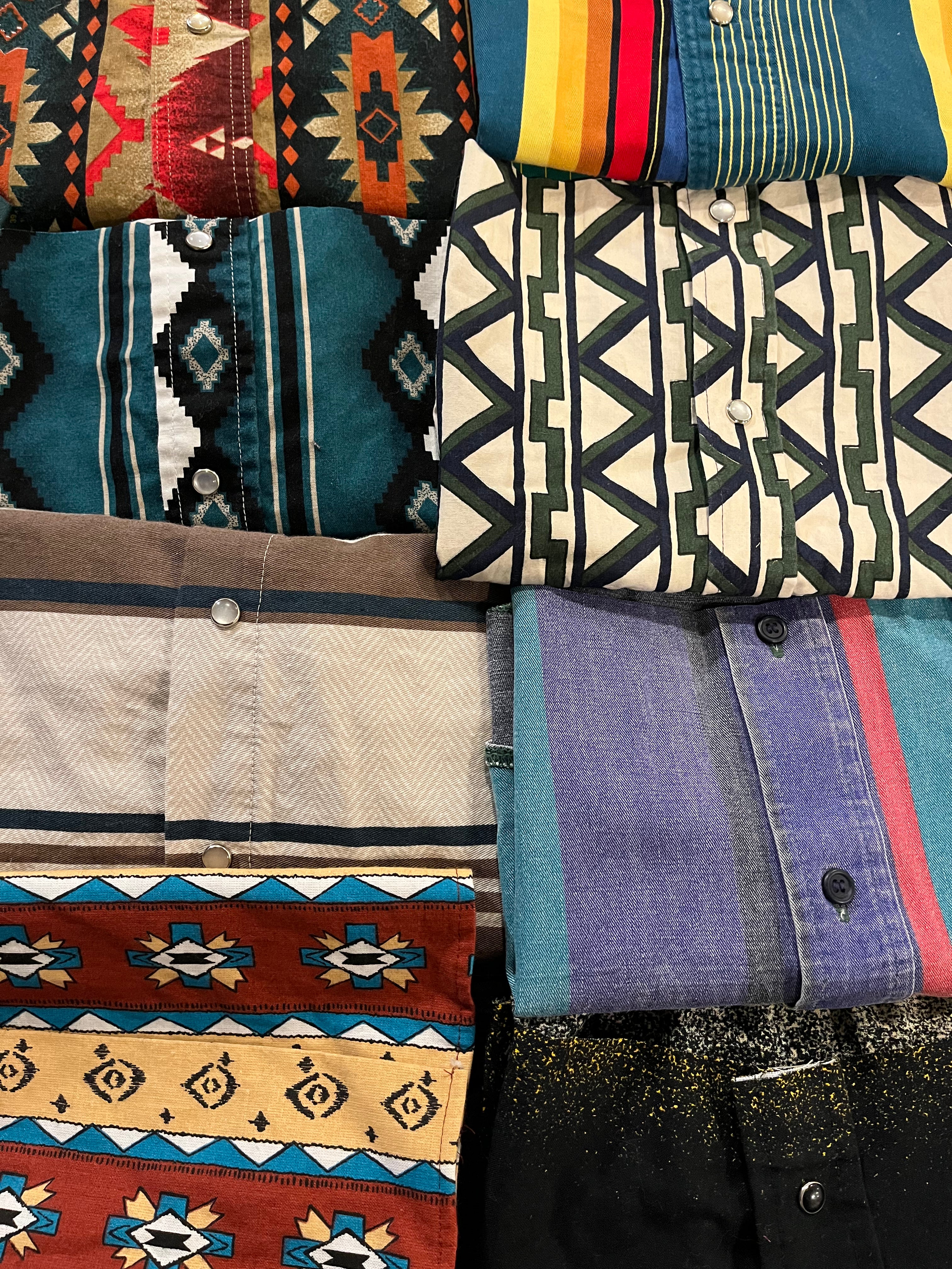 Pearl Snap Scrap Fabric Package