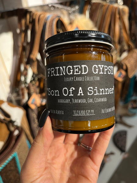 “Son Of A Sinner” Candle