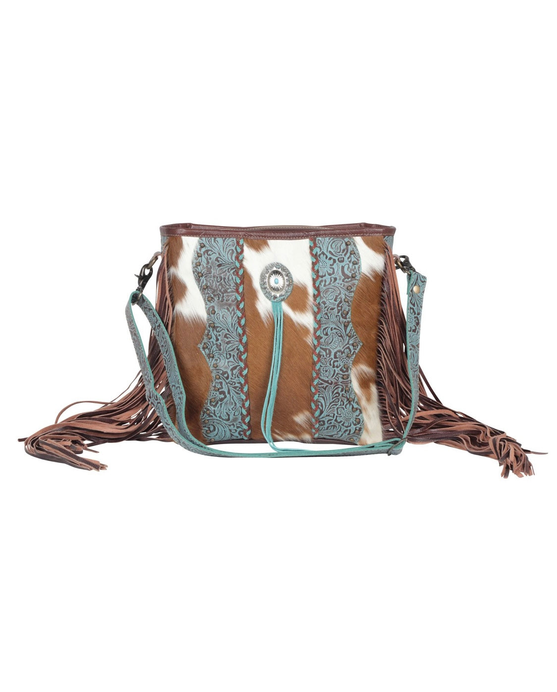 Dendrite Fringe Purse